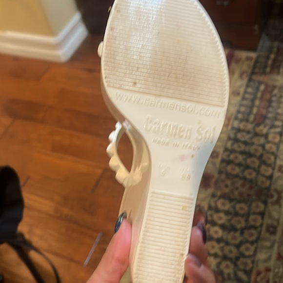 Carmen Sol jelly wedges - Picture 5 of 6